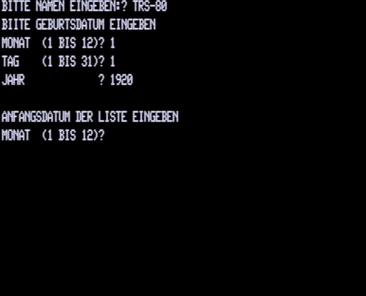 Screen shot